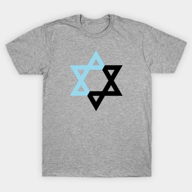 Individualist Anarchist Magen David T-Shirt by dikleyt